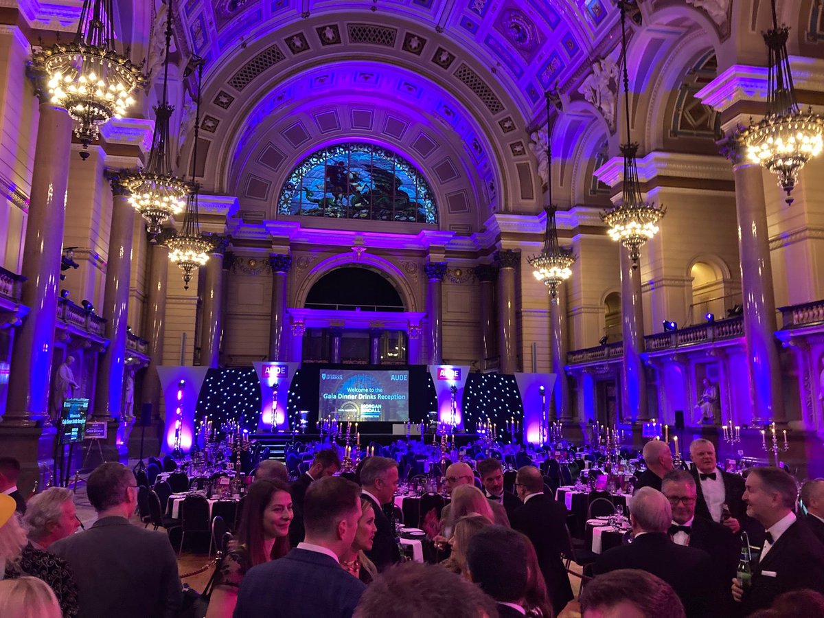 Fabulous setting for the #aude23 gala dinner @aude_news (@ St George's Hall - @sghlpool in Liverpool, Merseyside) swarmapp.com/c/b4glGMPXi44