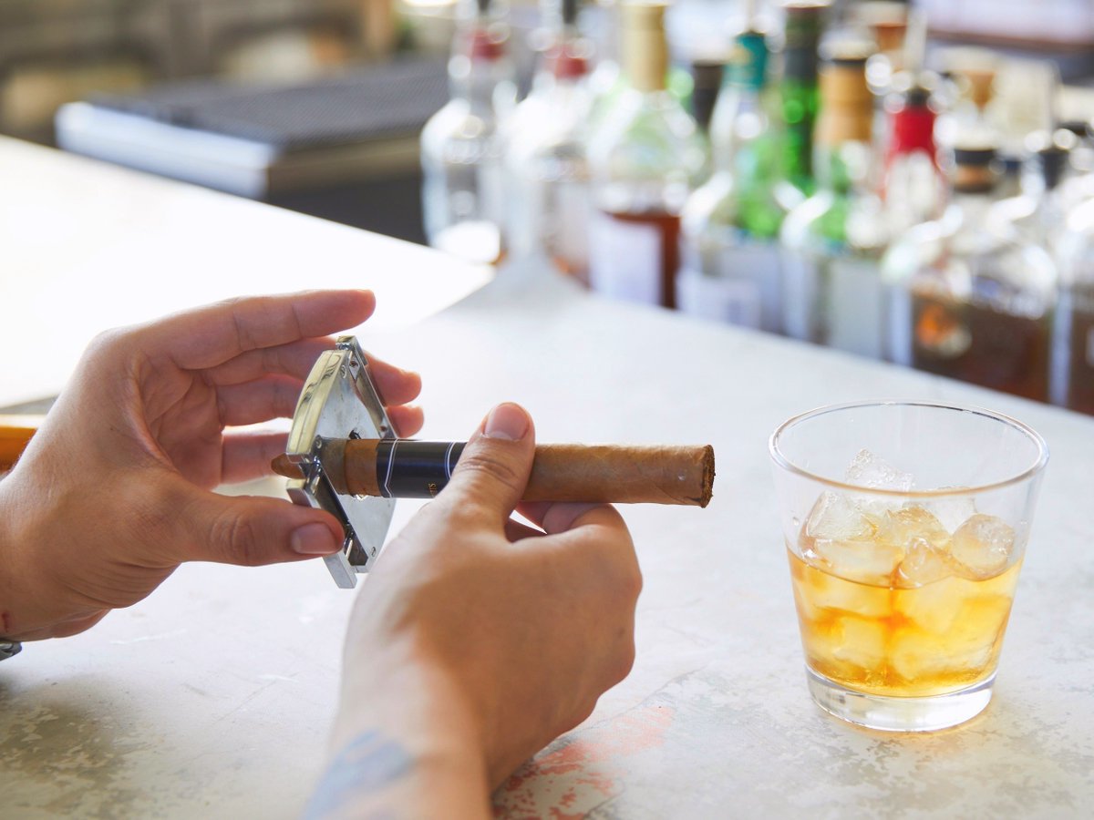 This Thursday, come to The Rooftop at NOMA Beach for Bring Your Own Cigar Night 🥃 Don't miss out on the stunning views and good vibes!