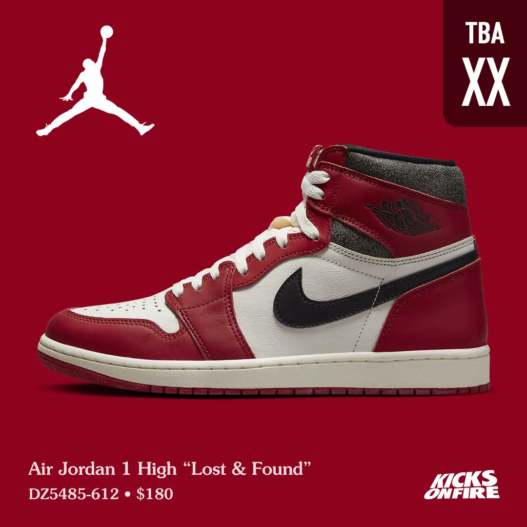 kicksonfire's tweet photo. Air Jordan 1 High “Lost &amp; Found” ❤️😍 new restock soon ! https://t.co/hMymgYWj8c