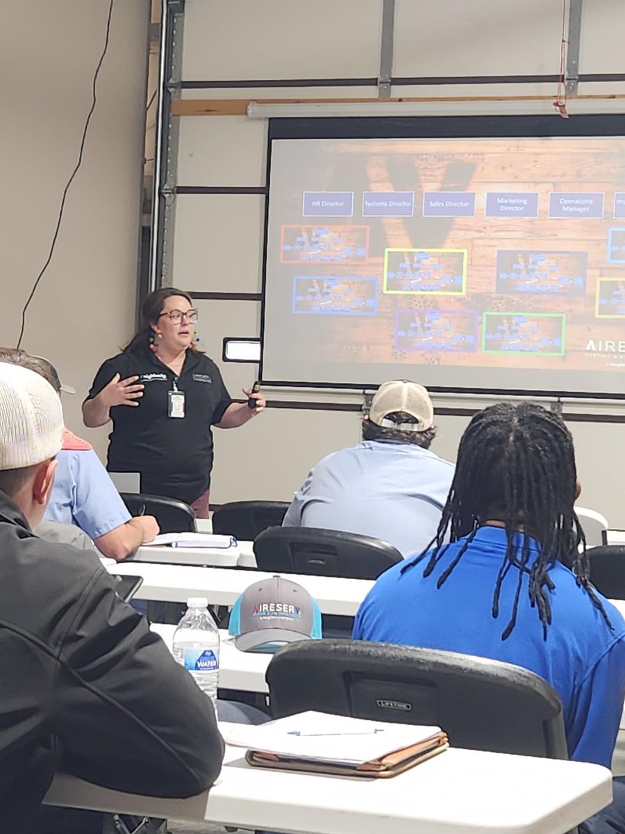 AireTipton's tweet photo. Aire Serv of Tipton County had the honor of having some team members from our other locations come visit our site and grow their knowledge about HVAC and learn how to best provide the Aire Serv world class experience to their communities! The fun continues tomorrow with some... https://t.co/dri3X6GEHf