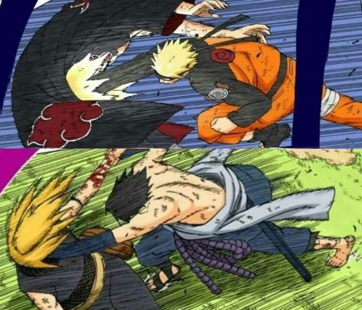 Deidara Vs Sasuke Cover