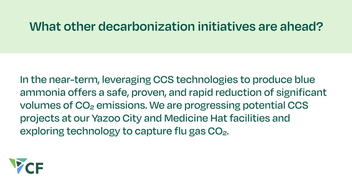 CFIndustries's tweet photo. Our commitment to clean energy innovation positions us to address the world’s most important and wide-reaching sustainability challenges. President and CEO Tony Will discusses our environmental, social and governance goals and progress to date 👇 https://t.co/ZxiNfAvRnX