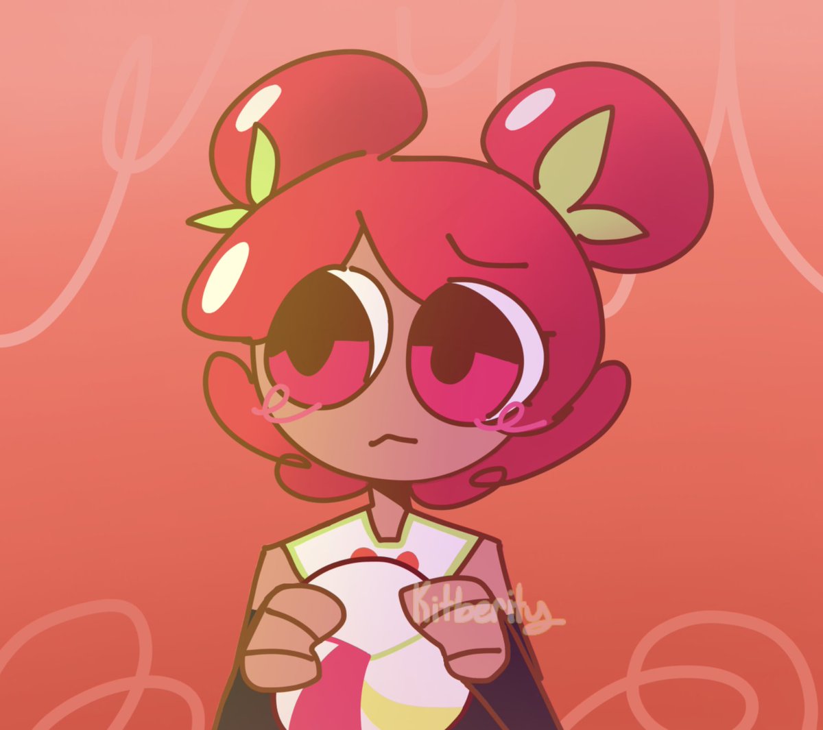 Kitberity's tweet photo. Cherry ball! #cookierun #cherryball #cherryballcookie https://t.co/ZxdEm3gzy9