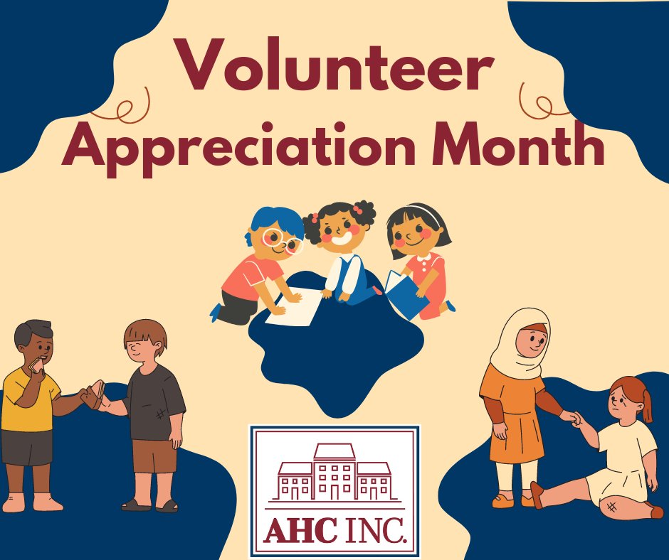 AHC Inc. on Twitter "Happy National Volunteer Appreciation Month 🥳 We