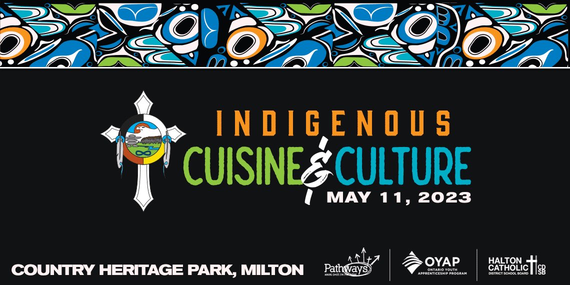 HCDSB's tweet photo. SAVE THE DATE! May 11: An Evening of Indigenous Cuisine &amp; Culture. All #HCDSB parents/guardians are invited! 

Learn more: https://t.co/LqpordluuE @HCDSBPathways @IndigenousHCDSB https://t.co/i2zSScMNI6