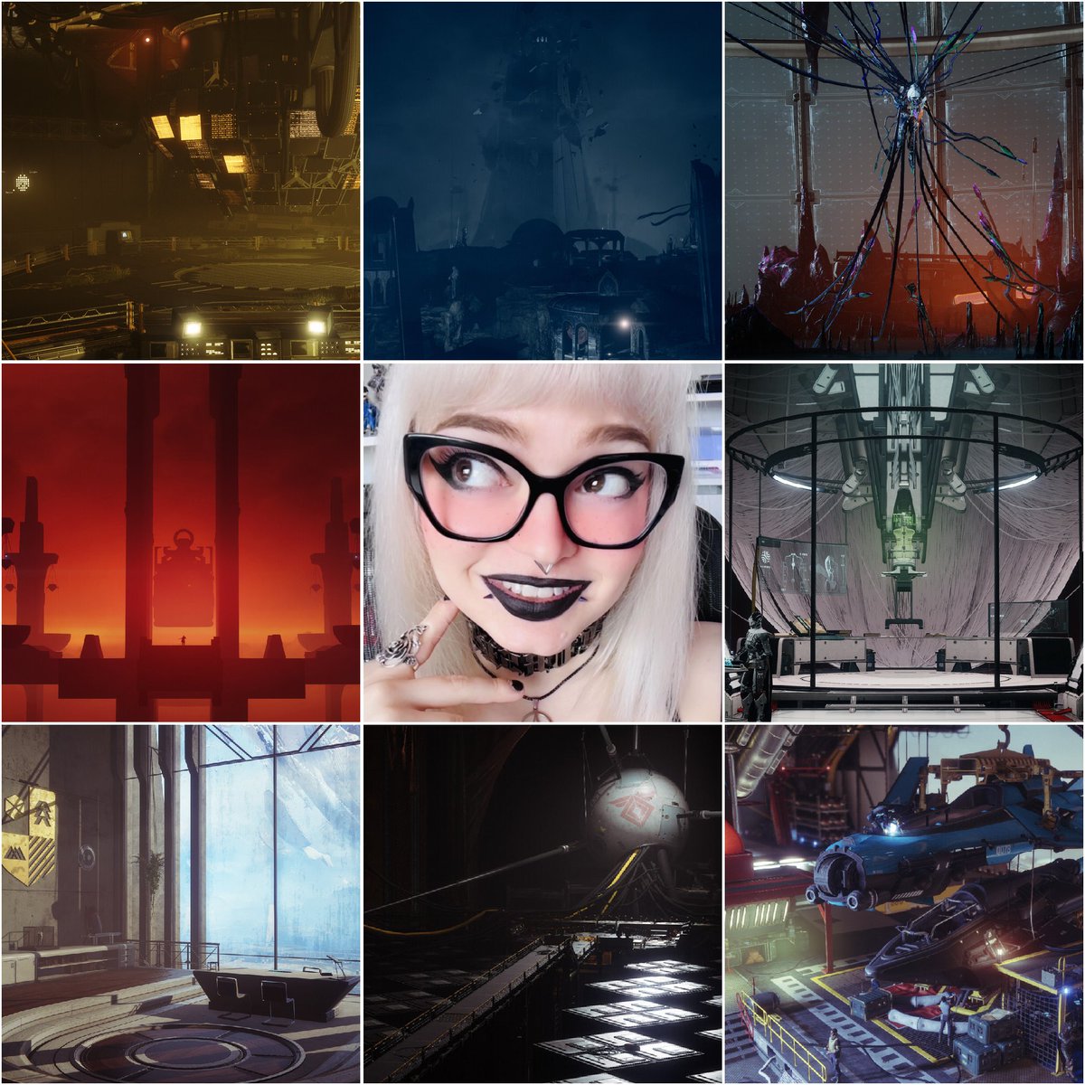 Hey everyone, my name is Eve Astra <3 I am a Senior World Artist at Bungie and I am #WhatAGameDevLooksLike ! If you are at all curious about my role and what I do, I have a short thread here <3

(feat. cool spaces I've worked on!  v w v)
#gamedev #3dart