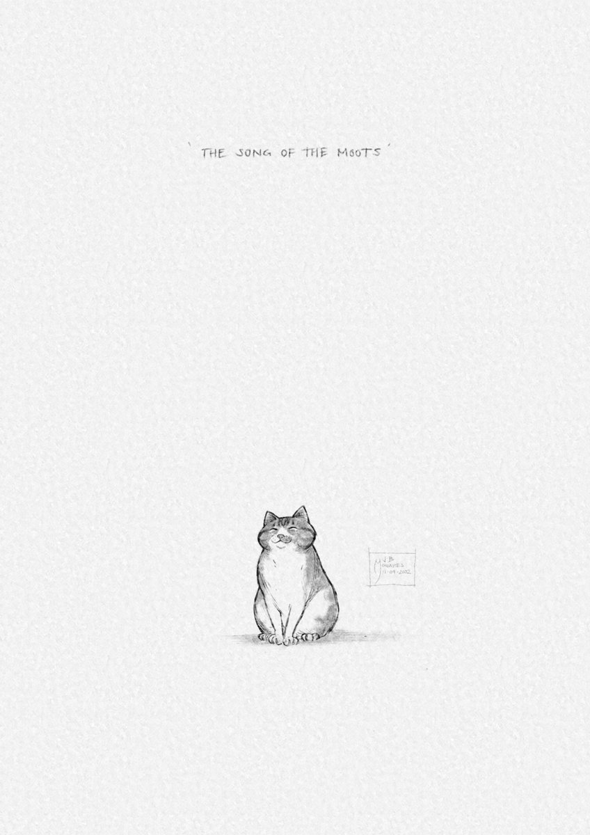 JunJoeMonares's tweet photo. A new personal project, about my cat Moots and his "song"
Hopefully I finish this before I pass from this world.

Drawing process video here; https://t.co/U3tUm4C3aN

#ibispaintx #digitalart #cat #art #drawing #bookart #junjoemonares #illustration #moots https://t.co/WJkSshvkv7