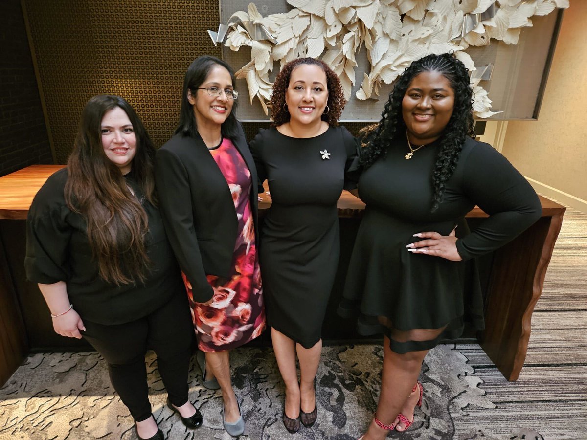 BHAcademics's tweet photo. Baptist Health leaders from #InternalMedicine & #FamilyMedicine residencies attended the 2023 #AIAMC Meeting and presented on Preparing and Teaching Health Professionals for #HealthEquity.
Dr. Agueda Hernandez accepted the VIII Participant Award on behalf of @BaptistHealthSF 🍍 https://t.co/73q5J9Og31