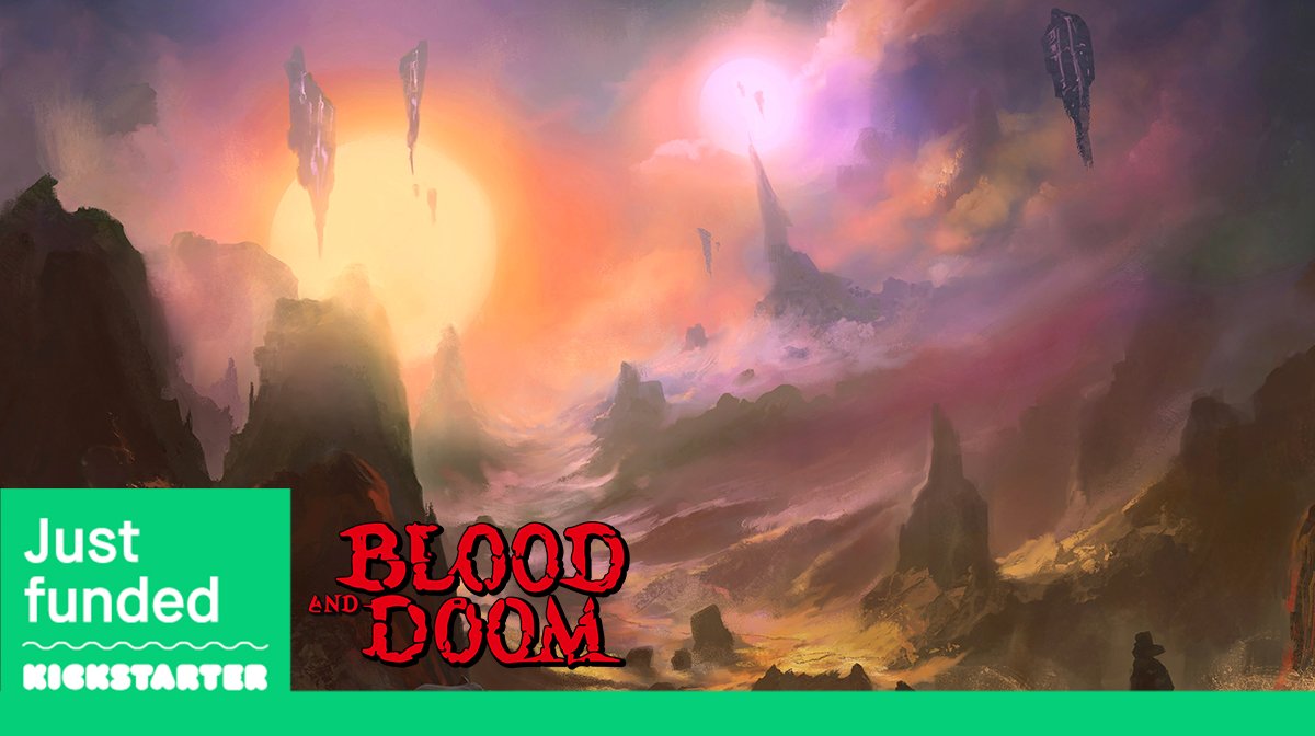 dicetalegames's tweet photo. Fully funded on #Kickstarter after less than a day! Thank you, everyone! Get into the action here: 

https://t.co/pGFlRznmX2

#bloodanddoom #ttrpg #tabletopgaming #kicktraq #roleplaying #dicetalegames #modiphius https://t.co/MDzgcmPDhF