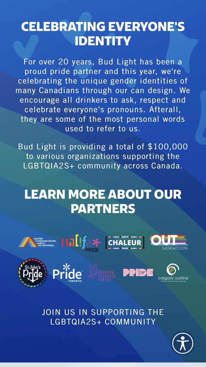 triciadurham's tweet photo. From what I can see, Bud Light has released a Pride limited edition bottle/can for the last 5 years. And supported the LGBTQIA2S+ for more than 20 years. ❤️🏳️🌈
Why are some twits freaking out about it now? #budlight #TransRights #supportdylan #dylanmulvaney #LGBTQIA https://t.co/7AcijnyNki