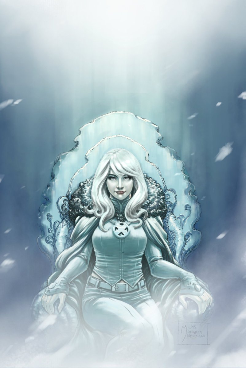 JunJoeMonares's tweet photo. An update to my first attempt at #ibispaintx, you can find its video process in my youtube channel if you're interested in comparing. 

VIDEO PROCESS:
https://t.co/tvsY6pLp1G

#digitalart #art #emmafrost #drawing #illustration #junjoemonares #marvel #xmen #fanart #whitequeen https://t.co/g7c1wDE9Te