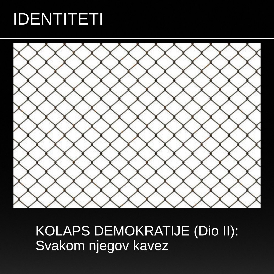 ridarhiva's tweet photo. Identiteti  se dugo, predugo koriste kao osnova za ugnjetavanje ljudi. Sve beščašće  svijeta – ubijanje, istrebljenje, mučenje, robovlasništvo itd. –  pravdalo se (i još se uvijek pravda) pripadnošću ugnjetavanih nekoj  rasi, klasi, rodu, etniji.

Više na:
https://t.co/GoWq8go8v2 https://t.co/zL6v9CmZsk