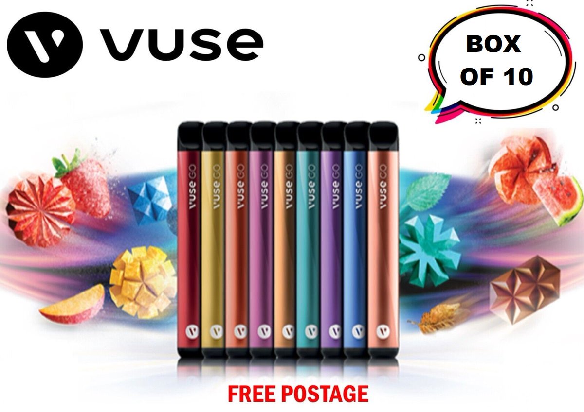 Magic_Elf_Vapes's tweet image. Limited Time Offer - Box of 10 Vuse Go Ice Disposable Vape Pens Only £30 with FREE Shipping #vuse #daildeals #vape #sale #vapelife #freeshipping