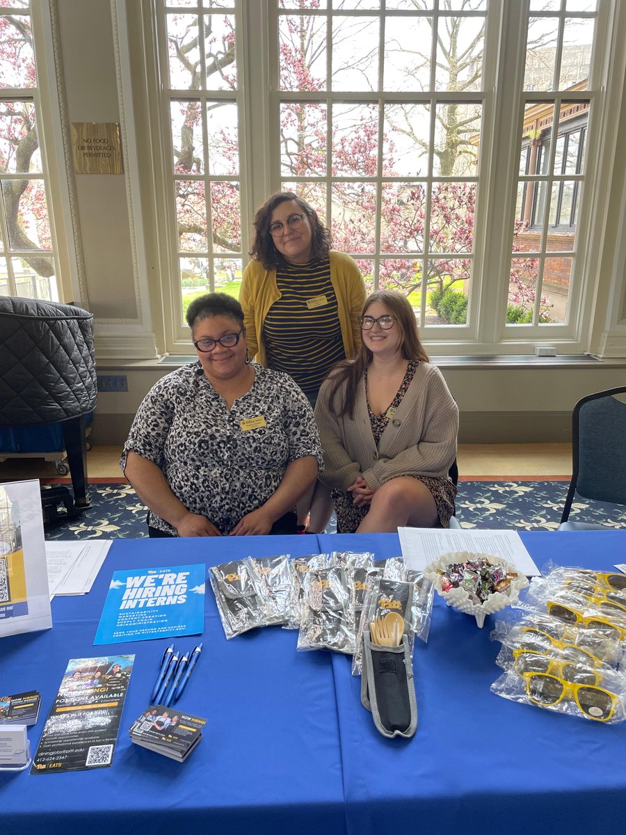PittBHAS's tweet image. The Human Resources Team has been busy recruiting talent this week! 

The HR Team participated in the Pitt Career Fair as well as Pitt's Summer Job &amp;amp; Volunteer Fair. Always an exciting time when we get to add new, dynamic members to our team! 

#h2p #pitt #hiring