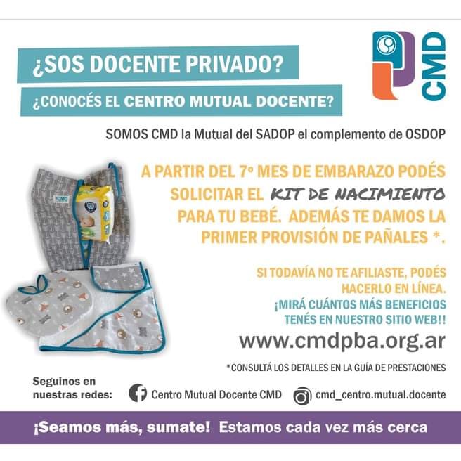 sadopbahia's tweet photo. 🧐 ¿ Conoces el Centro Mutual Docente CMD ?

😮 Ingresando en https://t.co/DwriGnmwpP podes consultar todos los beneficios

✅ Vos también podes ser parte, afliate en el siguiente enlace 👇
https://t.co/trWlT6JbhI

🤝 Sumate a la mutual de SADOP, el complemento perfecto de OSDOP. https://t.co/8aAb6EAy37