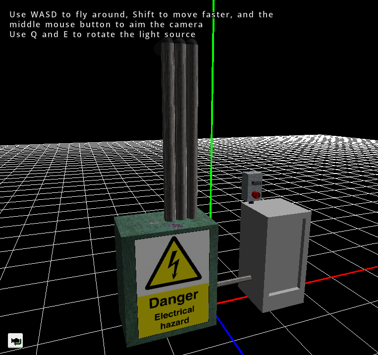 It's been a while since I posted, worked on a new electrical prop this week. 2004 triangles. Got lots of things brewing in the pipeline to show off very soon!

#gamedev #ninkyodantai