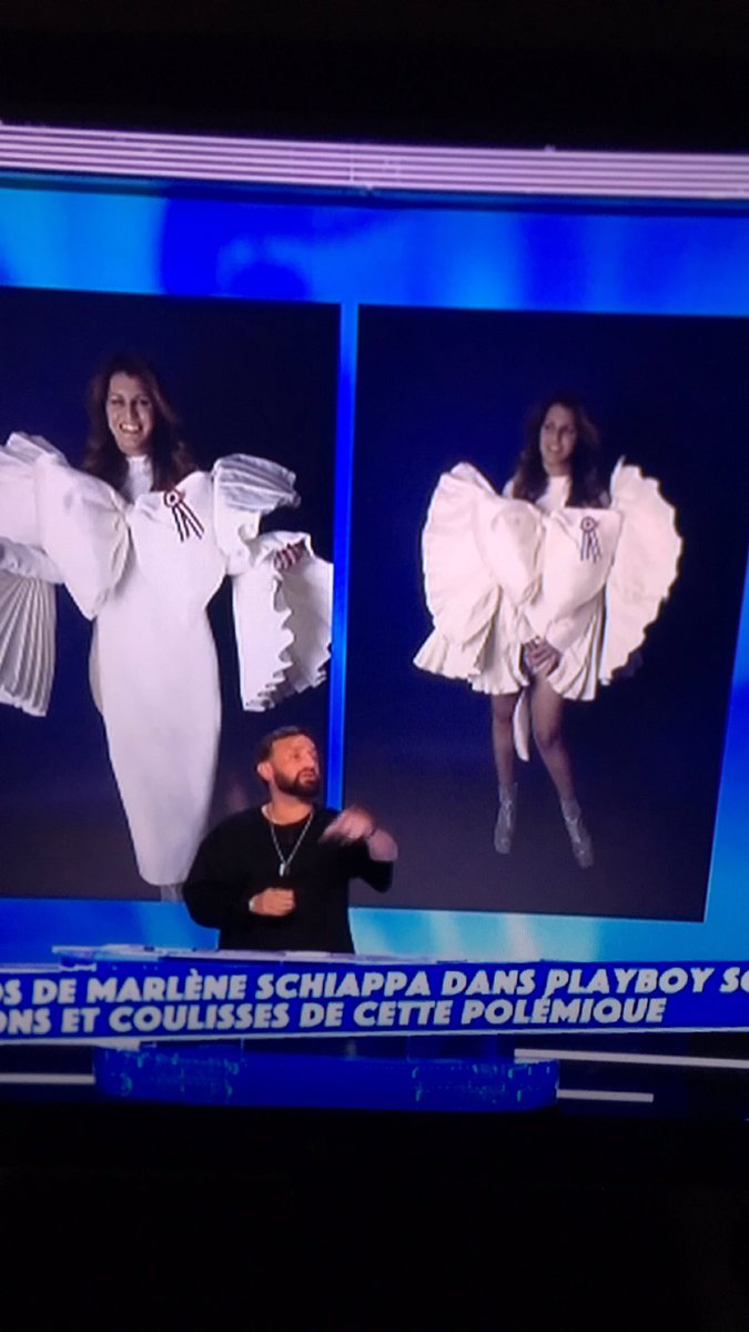 #TPMP ils nous prennent vraiment pour des cons genre schiappa elle  à poser comme sa pour Playboy ?? Vive les retouches hein 🤨🤨