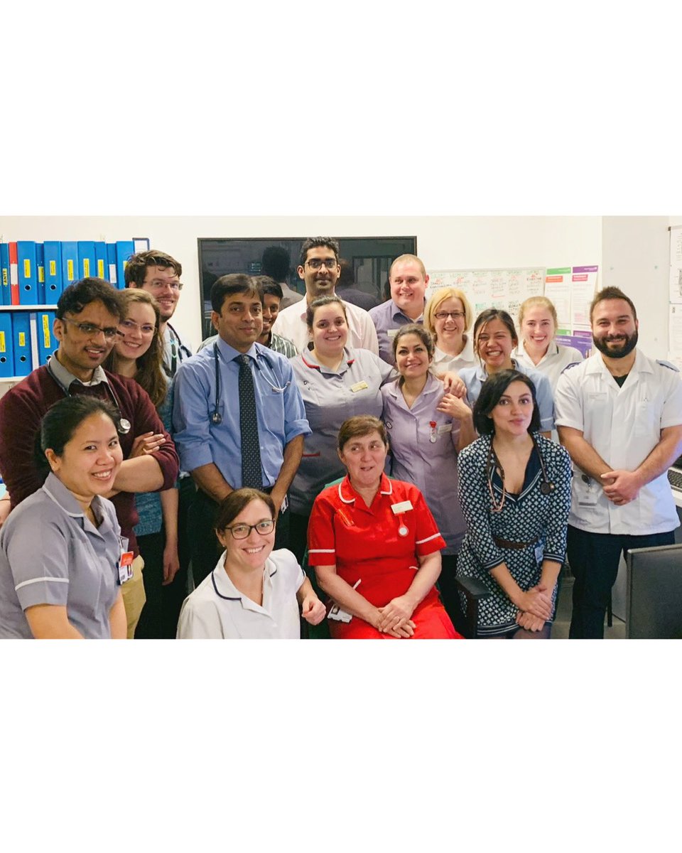 A Memory Forever. 
Cardiology Ward at @StGeorgesTrust #London 
Beautiful example of diversity in the #NHS with staff in the pic from around the world 🌎 
#unityindiversity #nhsheroes #nhsstaff #nhsmillion #nhsworkers #MedTwitter #CardioTwitter #GlobakHealth #UK