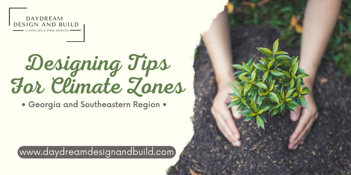 🌿🏡🌞 Looking to design a landscape that can thrive in the southeastern region of America? Our latest blog post has all the tips you need! #landscapedesign #southeasternregion #climatezones #nativeplants #planthealth #drainage #shadetrees 🌳🌼 . . . daydreamdesignandbuild.com/designing-for-…