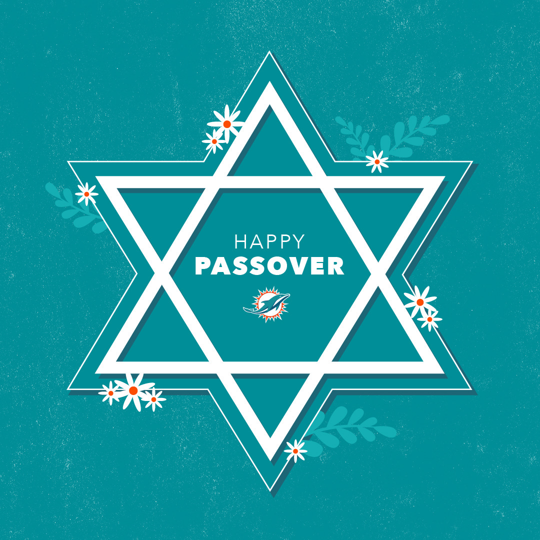 Miami Dolphins On Twitter Wishing All Who Celebrate A Happy Passover miami-dolphins-on-twitter-wishing-all-who-celebrate-a-happy-passover