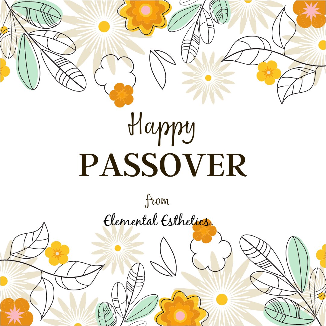 ElementEsthetic's tweet image. Happy Passover!