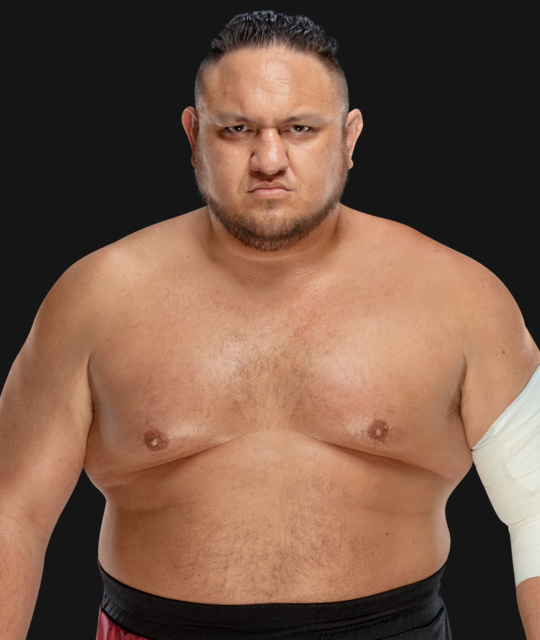 russobookingbot's tweet photo. Samoa Joe vs Claudio Castagnoli with Nikki Cross as special referee at AEW All Out #AEWAllOut https://t.co/ClTlmwfWkF