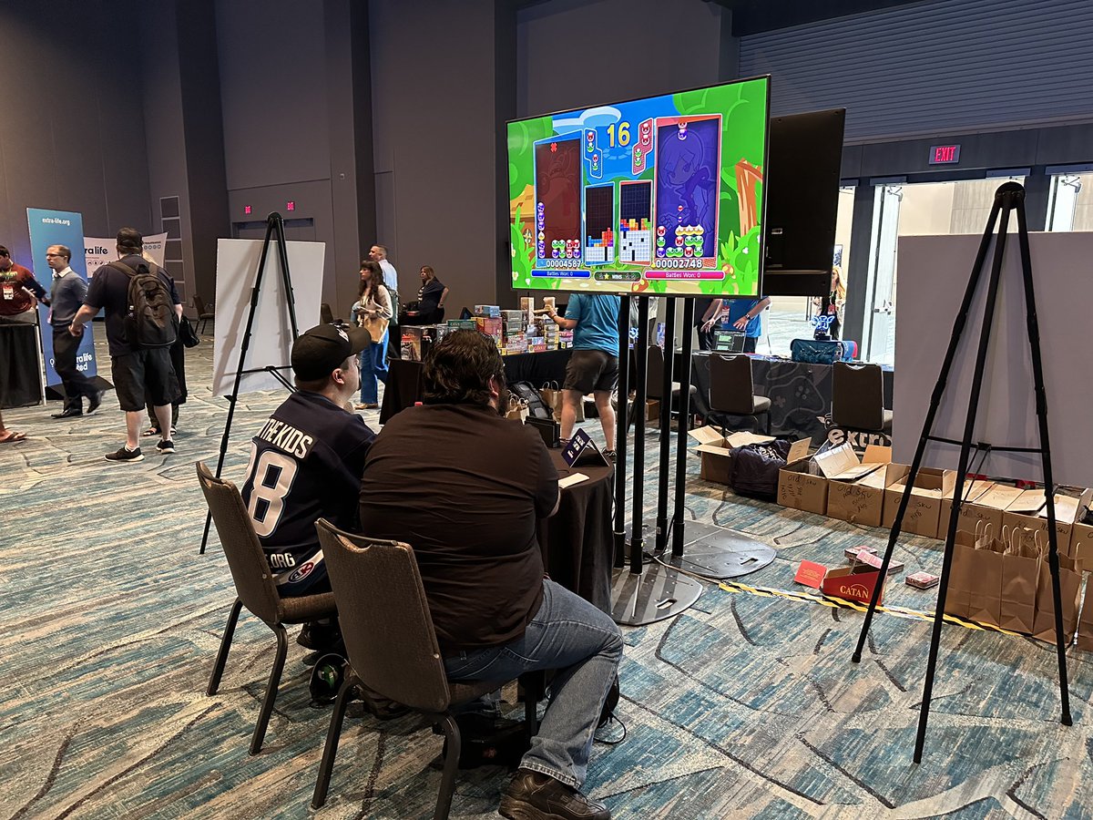 CMNstl's tweet photo. One of our very own gamers, Matt from DEFCON 1 Gaming, is representing Extra Life St. Louis at Extra Life United in Orlando, FL this week. We hope you have an awesome experience Matt! Thank you for #playinggames to #healkids. ๐ฎ https://t.co/xdJ7kNT30o