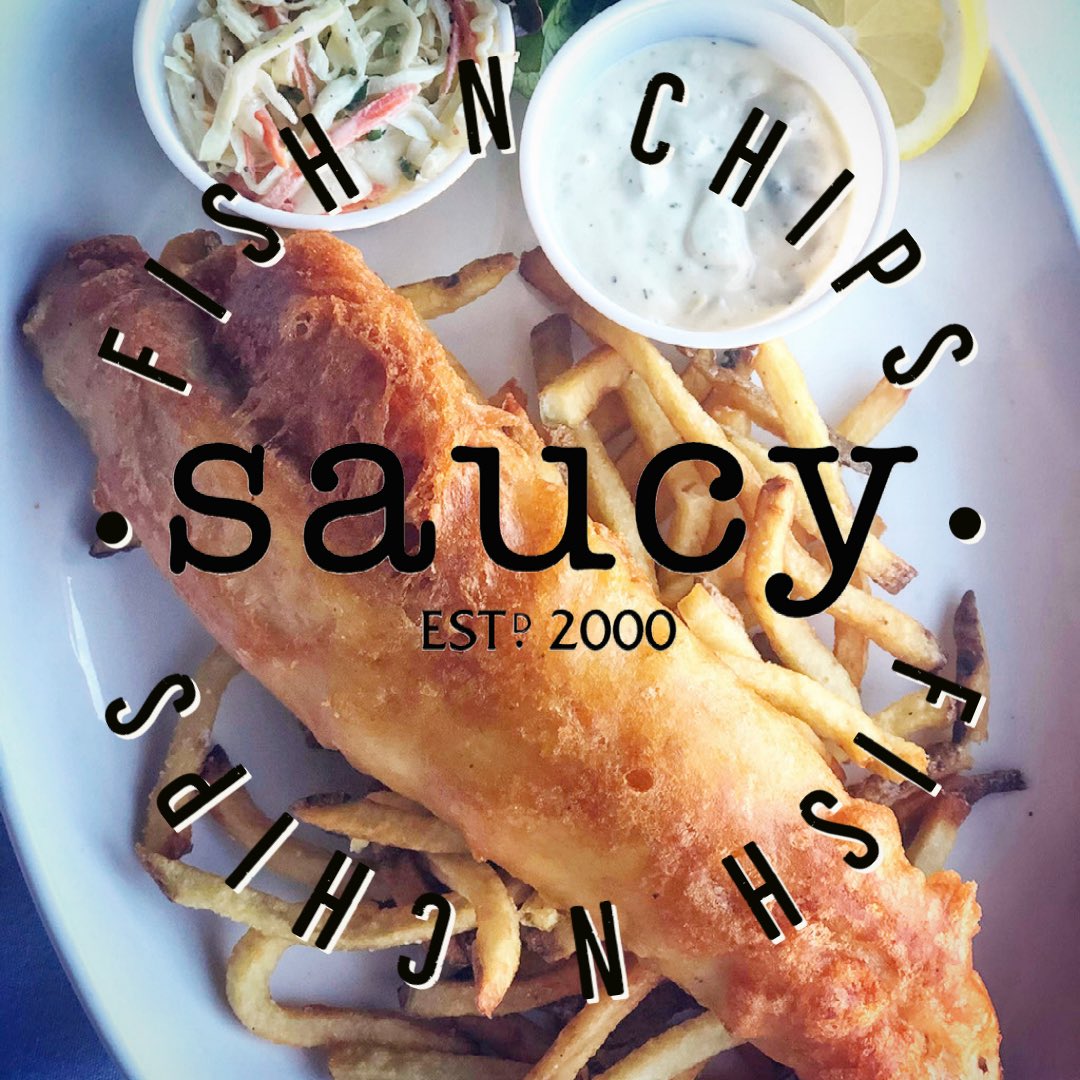 Available for Good Friday Dinner Only 
For Dine-In &amp; Take-out 
(Limited quantities) 
Call for reservations! 
905-542-9600
•
Beer battered Pickerel served with creamy coleslaw, house-made tartar &amp; hand-cut fries 
2pc ~ $27
1pc ~ $22
•
#saucy #fishnchips #fish #easter #goodfriday