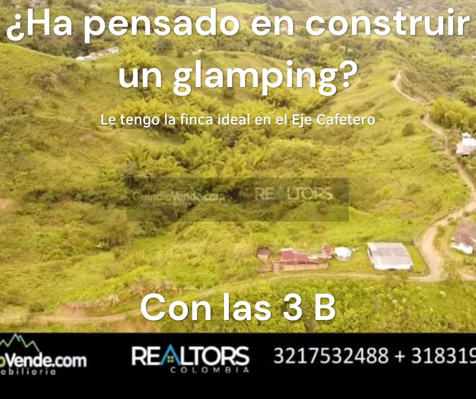 EducatonColombi's tweet photo. #glamping #glampigcolombia #glampingejecafetero #sevende #santarosadecabal #Pereira #fincacatetera https://t.co/ChtnwIxyFt