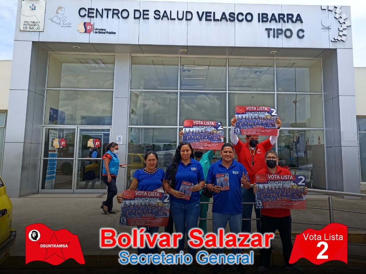 Osuntramsavota2's tweet photo. El Oro 📍
𝐄𝐧 𝐌𝐚𝐜𝐡𝐚𝐥𝐚 𝐞𝐥 𝐯𝐨𝐭𝐨 𝐦𝐚𝐲𝐨𝐫𝐢𝐭𝐚𝐫𝐢𝐨 𝐞𝐬 𝐩𝐚𝐫𝐚 𝐥𝐚 𝐋𝐢𝐬𝐭𝐚 𝟐
Así lo demuestra el cariño y apoyo que brindan los trabajadores de la salud a nuestros candidatos y sus propuestas, este 13 de abril junto a ustedes venceremos ✌ https://t.co/3Ay8KPOGrr