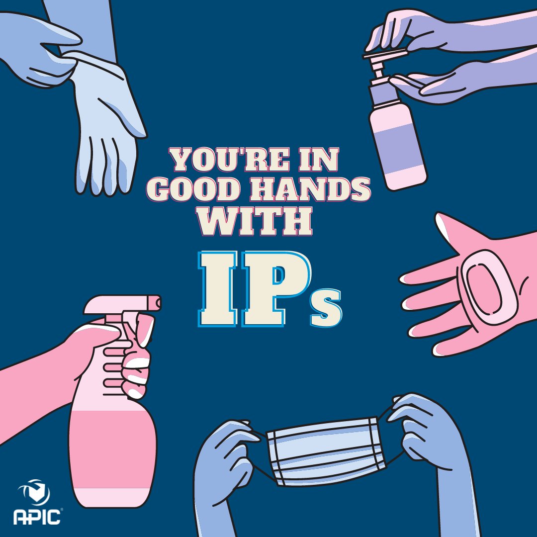 APIC's tweet photo. Celebrate Infection Preventionists (IPs) around the world during #NPHW - Friday, April 7! IPs work tirelessly to keep us all safe from infection. #InternationalIPDay is our day to celebrate IPs and promote the field of #IPC! Join us: https://t.co/wFfaOISB9S #NPHWChat https://t.co/fC1BVEy1ab