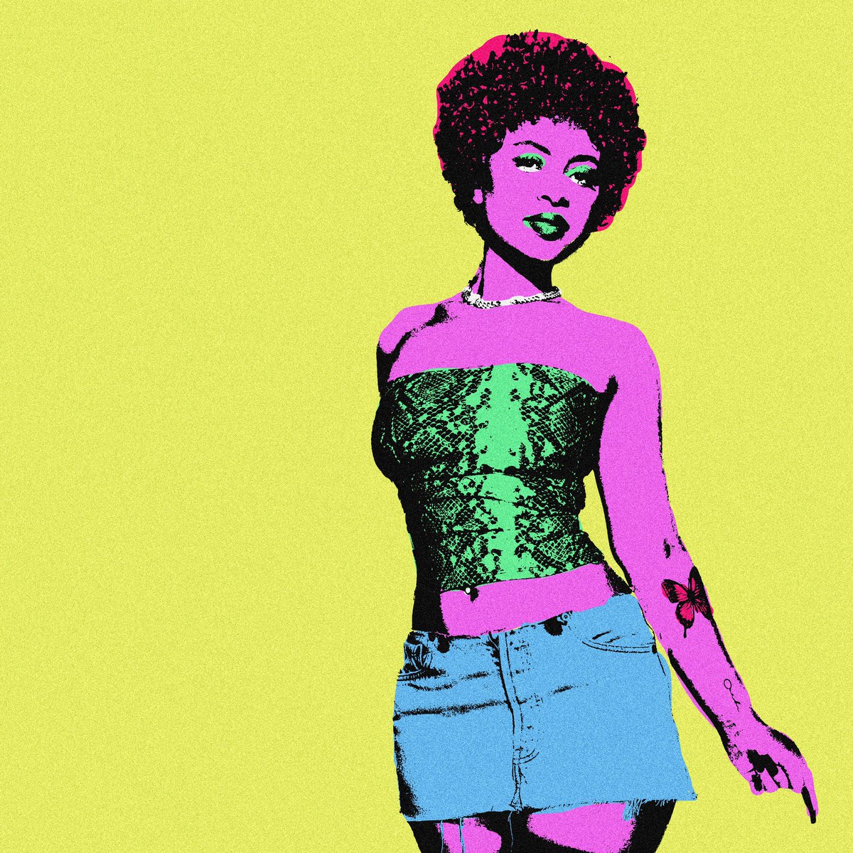 blakeeethot's tweet photo. @icespicee_ in the style of andy warhol by me 🧡💚💙❤️ https://t.co/9gZIKz6gUQ