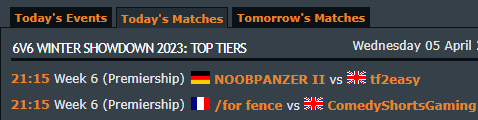 teamfortresstv's tweet photo. The @ETF2L Playoffs Race is heating up, CSG and /for fence fight for 4th place while @TF2EASY and NOOBPANZER race to the top, covered live from @copenhagengames 

LINKS BELOW ⤵ https://t.co/qcceLK3CmH