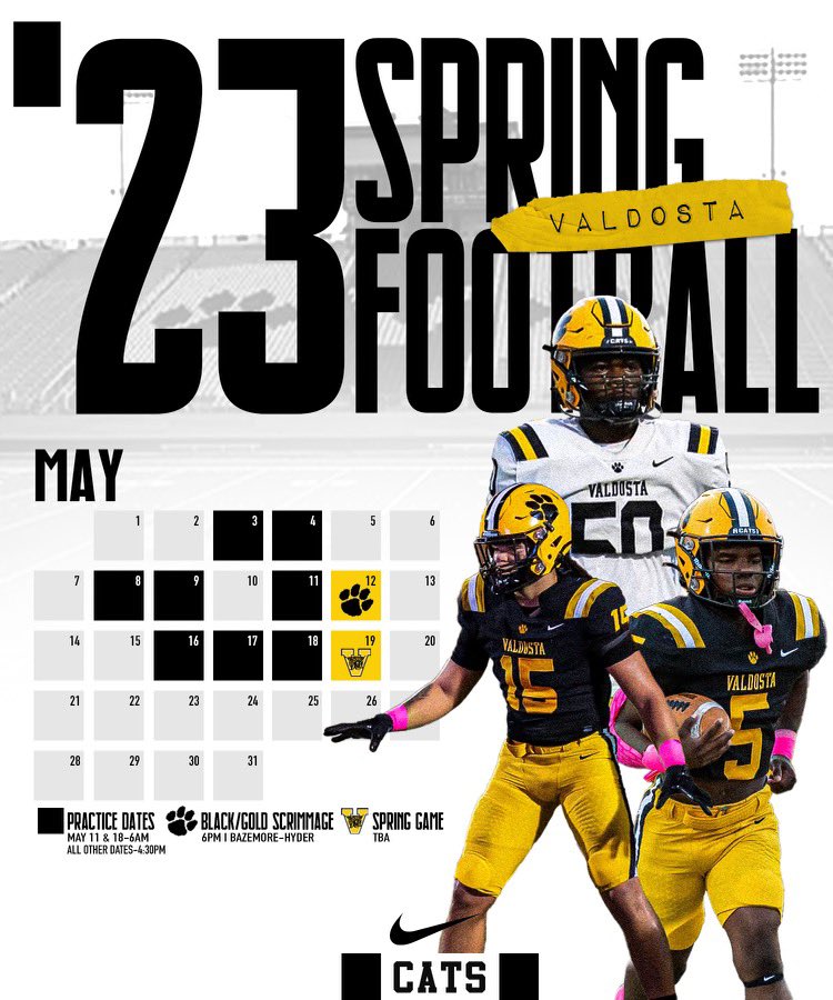 It’s about Go Time‼️
<a href="/24VHSFootball/">Valdosta Football</a> 
<a href="/VHS_FBrecruits/">Valdosta High Football Recruiting</a> 
D.A.T.E