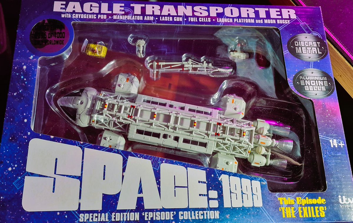 BillyHopkinson's tweet image. I caved in again. To be honest this set is not very exciting , but it was so reasonably priced. 
Now I have more landing pads than #MoonbaseAlpha!
@GerryAndersonTV #Space1999 #Sixteen12 @LeahRebeccaUK
