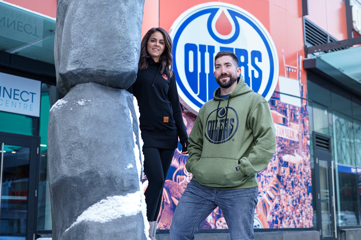 Blessed to have had the opportunity to work with our local Edmonton Oilers 🏒. 

icedistrictauthentics.com/collections/fl…