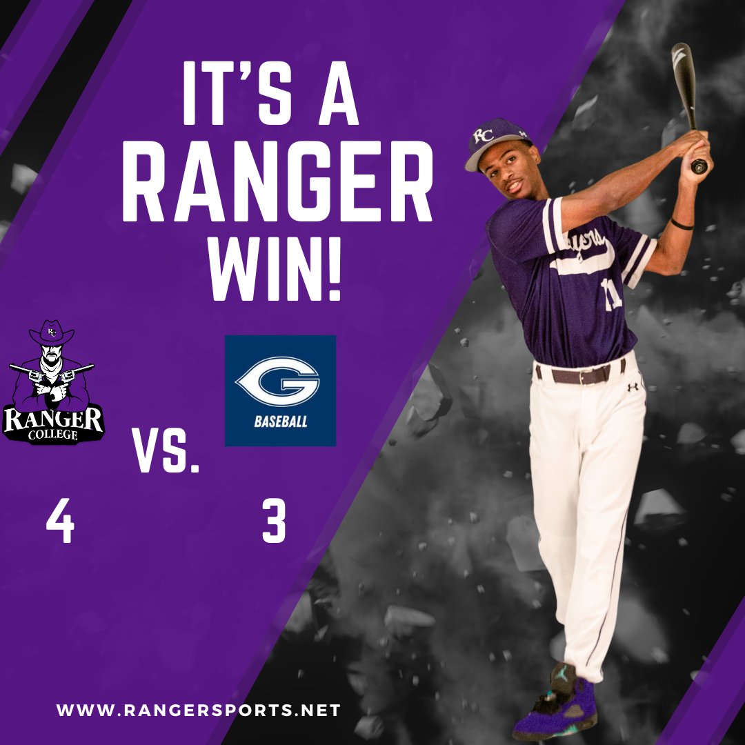 RangerBaseball_'s tweet photo. Walk off bomb by Jaden Adams ends game one against Grayson #pistolsup #rangercollege https://t.co/8rXVEPZiAn