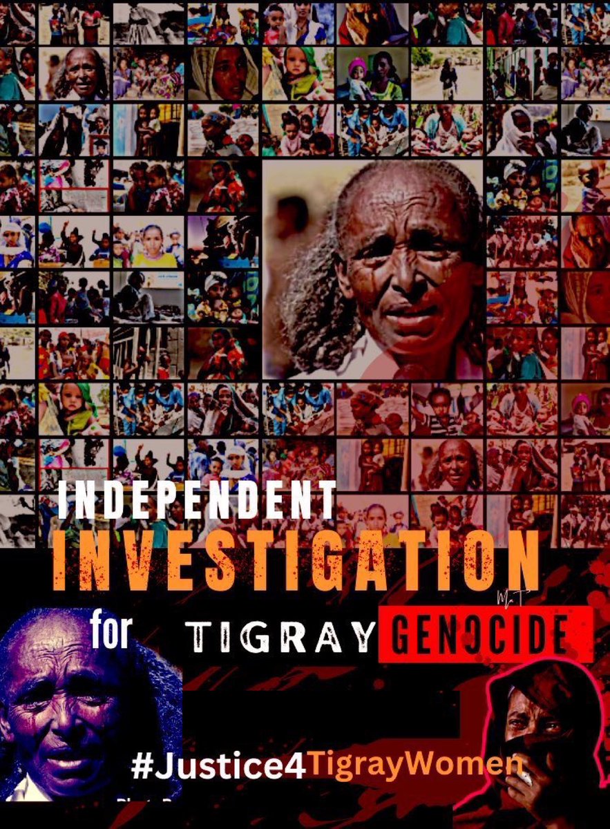 EU-US ,We DEMAND Independent Intn'l investigation . 🇪🇹 n & 🇪🇷 n troops & Amhara militia have intentionally targeted women & children in #Tigray. End #TigrayGenocide #Justice4Tigray  @EU_Commission  @SecBlinken @MFATurkey @SpainMFA @ItalyMFA  @UNGeneva @IntlCrimCourt @UN.@roza