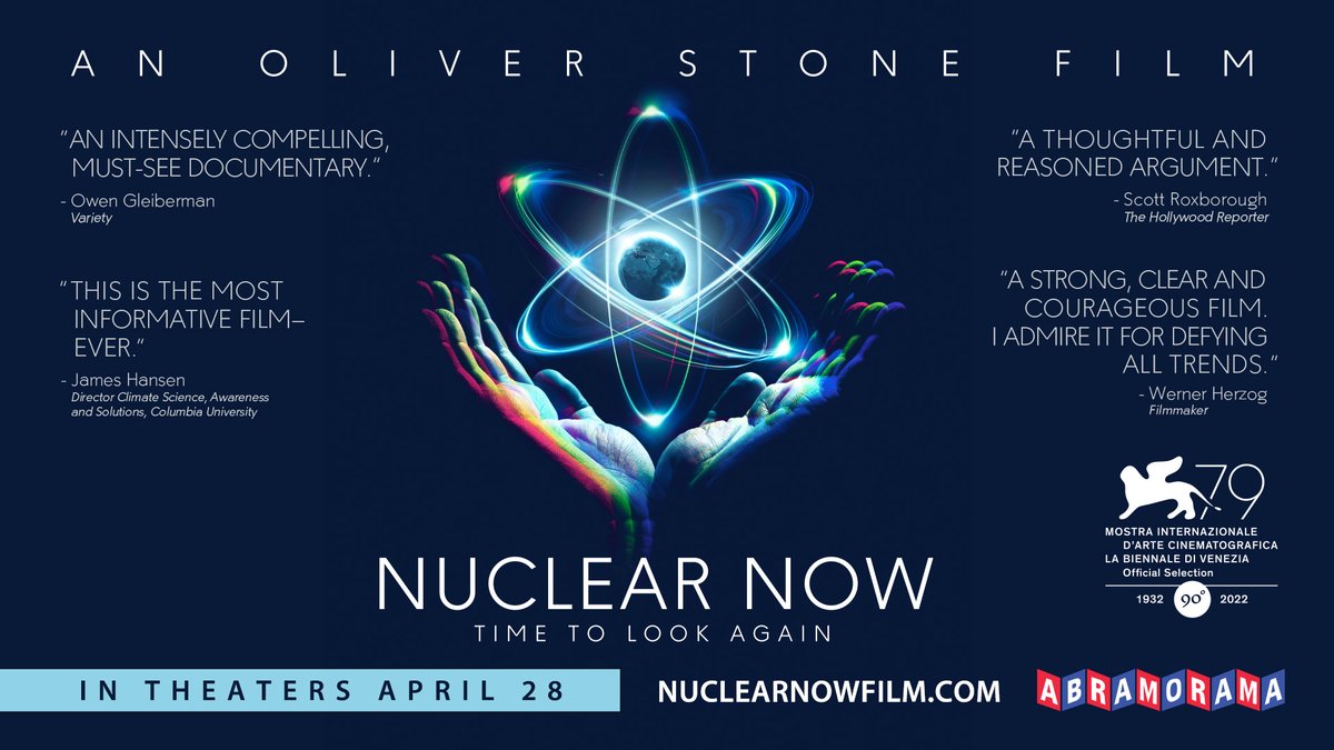 Excited to announce that #earthx2023 conference attendees will get special access to a pre-release of Nuclear Now, a film from iconic director Oliver Stone. 

Energy Conference
Time: 3:45pm Friday 4/21
earthx.org/congress-of-co… #earthx