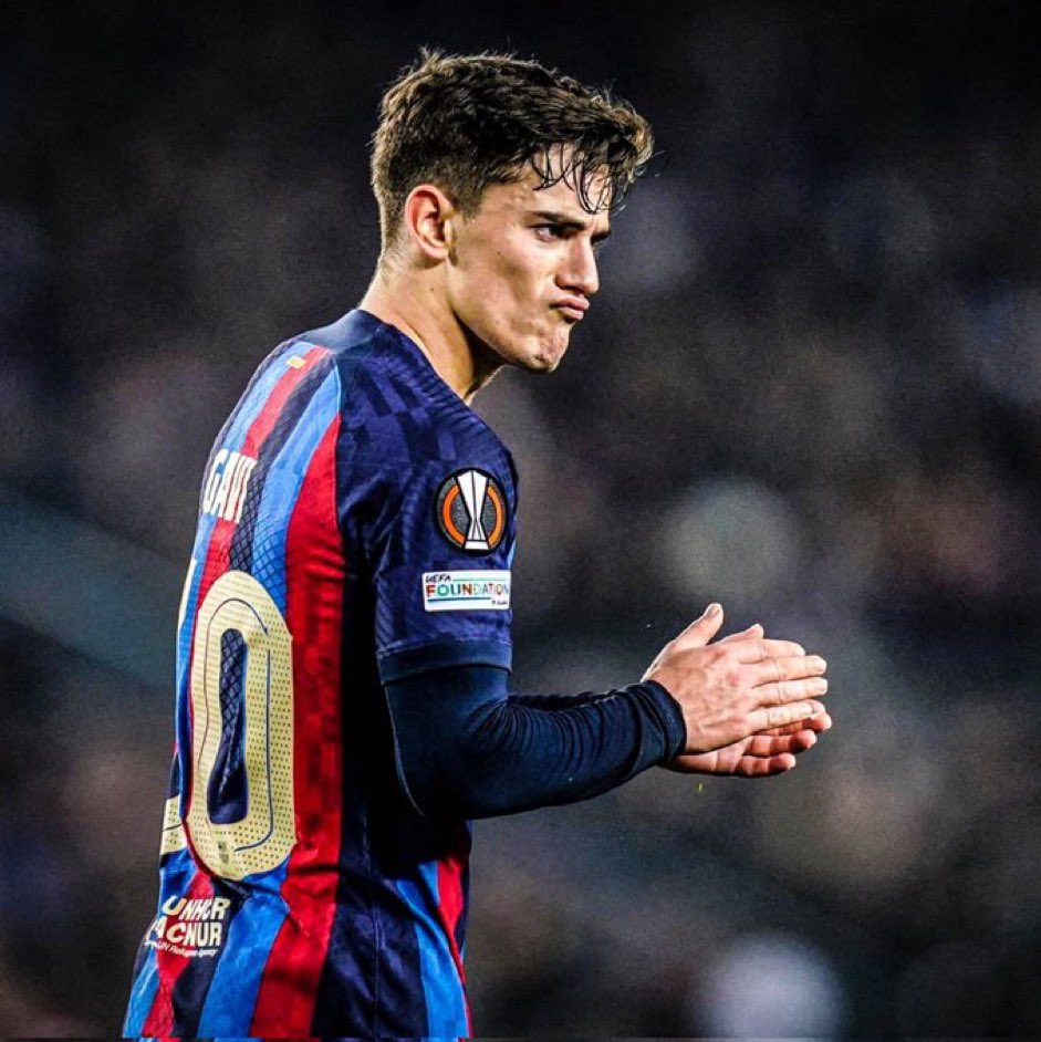 SIEMPRE SIEMPRE GAVI EN MI EQUIPO, SIEMPRE ❤️ 

WARRIOR 🫶