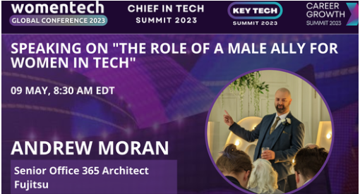 thewatchernode's tweet photo. Andrew Moran Speaking at Women in Tech Global Conference 2023  #womenintech #womenwhocode #womeninstem #WTGC2023 @womentechnet  https://t.co/JHVwDh180E https://t.co/mZWEvjvsnM