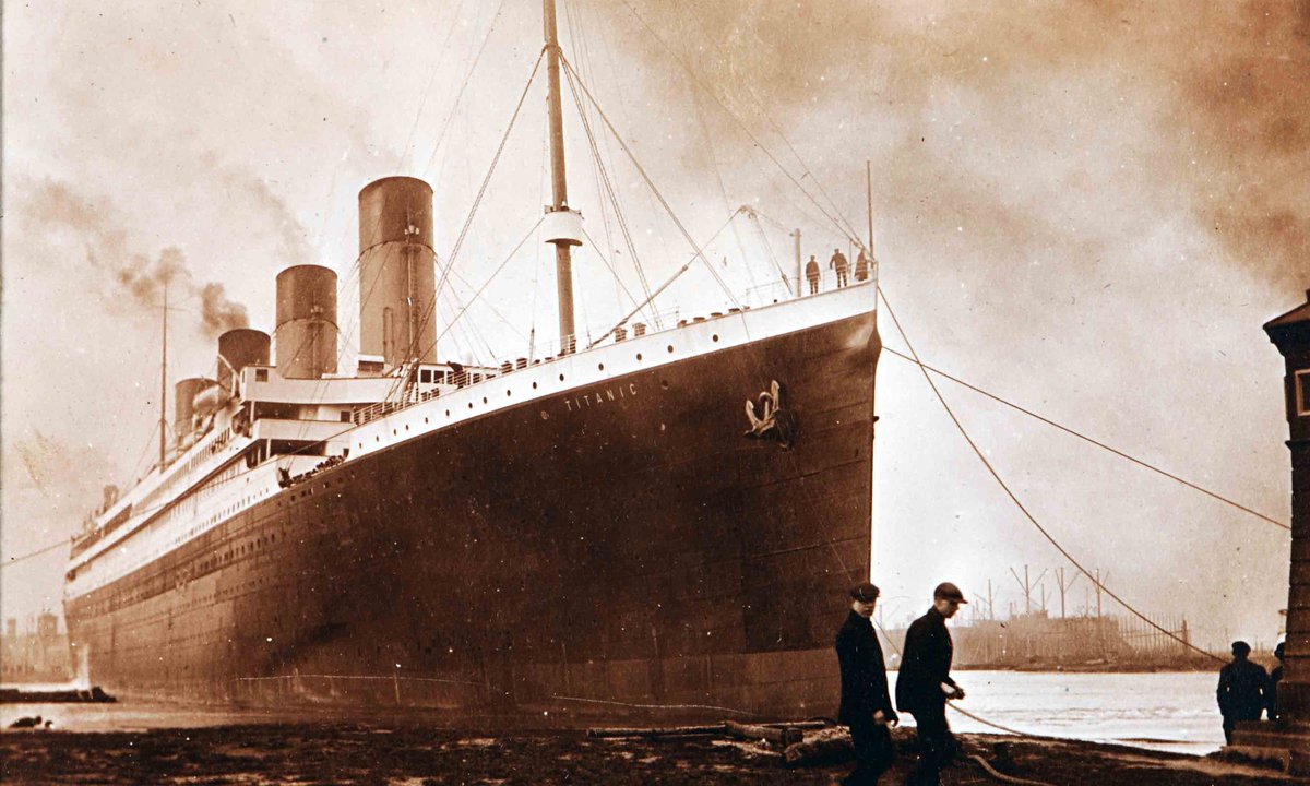events_bl's tweet photo. Four days to go until Titanic's maiden voyage begins. https://t.co/lThf9FLWy2