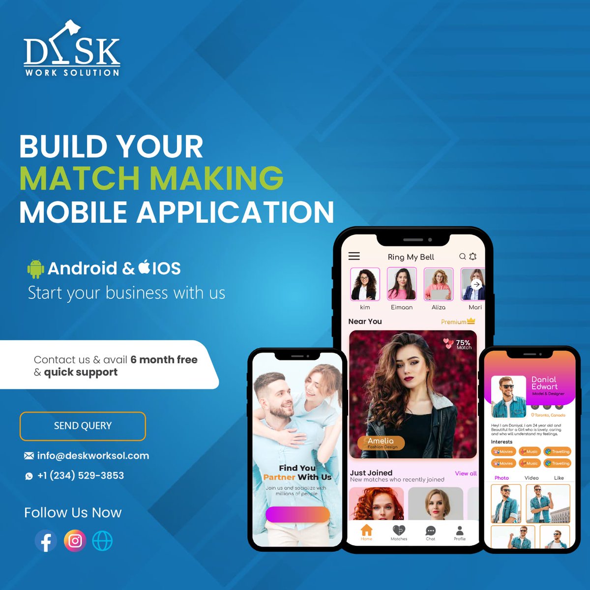 aziz_mughal950's tweet image. #DatingApp
#OnlineDating
#MatchmakingSoftware
#MatchmakingAlgorithm
#MatchmakingTechnology
#LoveInTech
#TechDating
#RomanceTech
#DatingSoftware