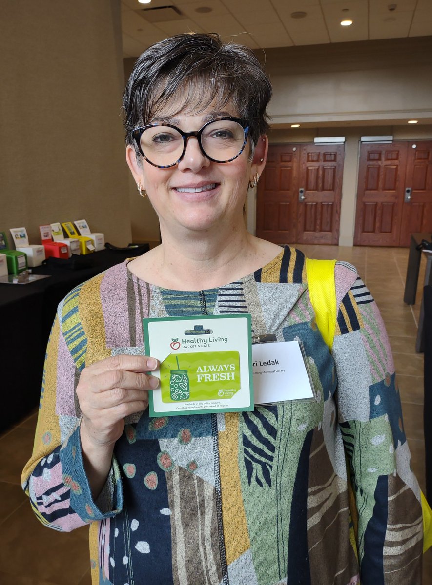 Vermont School Library Association (@vtvsla) on Twitter photo Thank you @HealthLivingVT for donating gift cards to the #VTlc23 raffle. The winners were so appreciative! @VLAlib Thank you @HealthLivingVT for donating gift cards to the #VTlc23 raffle. The winners were so appreciative! @VLAlib