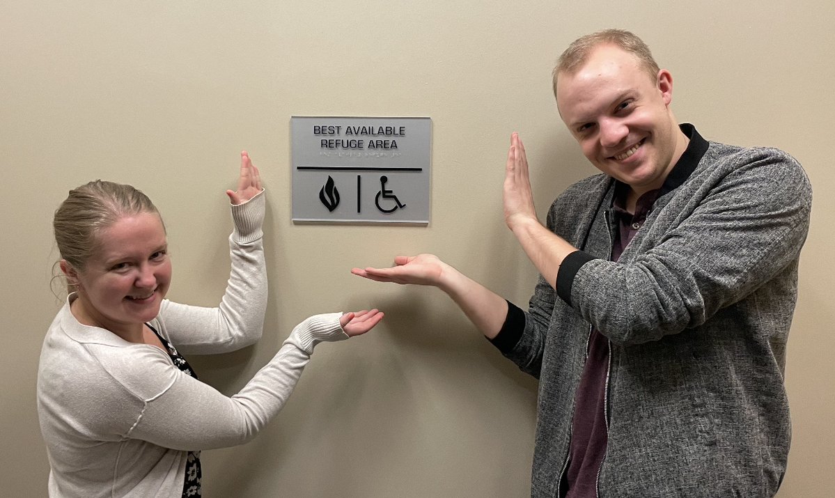 Hey, @NWS! When the going gets tough, we know where to go!

Thanks to @OUResearch for giving us a spacious and secure location for our #SafePlaceSelfie and always looking out for for us!