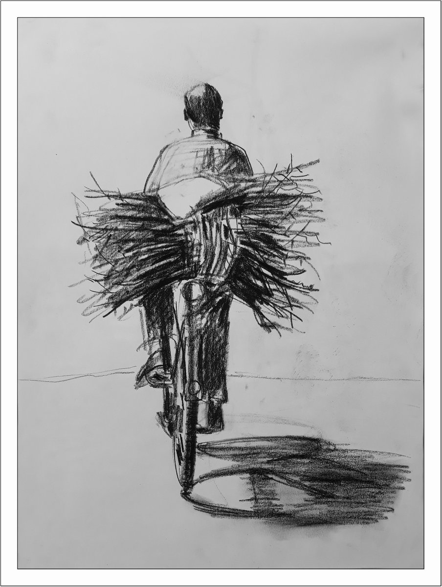 The Cyclist
Oil Charcoal on Paper
42x30cm |16.54x11.81'
2020
ForSale
#artist #environment #cyclinglife #bicycle #cycles #bicyclelife #BicyclesChangeLives #bicyclelove #cyclinglifestyle #cycling #CyclingTrack #bicycling #cyclinglifestyle #bike #bicycleride #publictransport