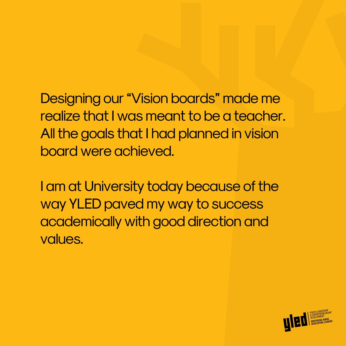 yledsa's tweet photo. Alumni Spotlight~ Vanessa Gumede 

#yledsa #forgeahead #youthdevelopment https://t.co/Z0bsm7TxcI