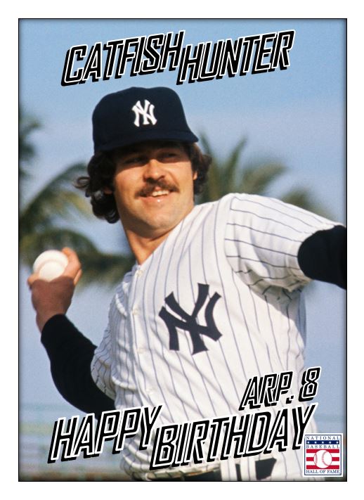 Custom⚾️Baseball on Twitter "Born OTD Catfish Hunter. 1974 A.L. Cy