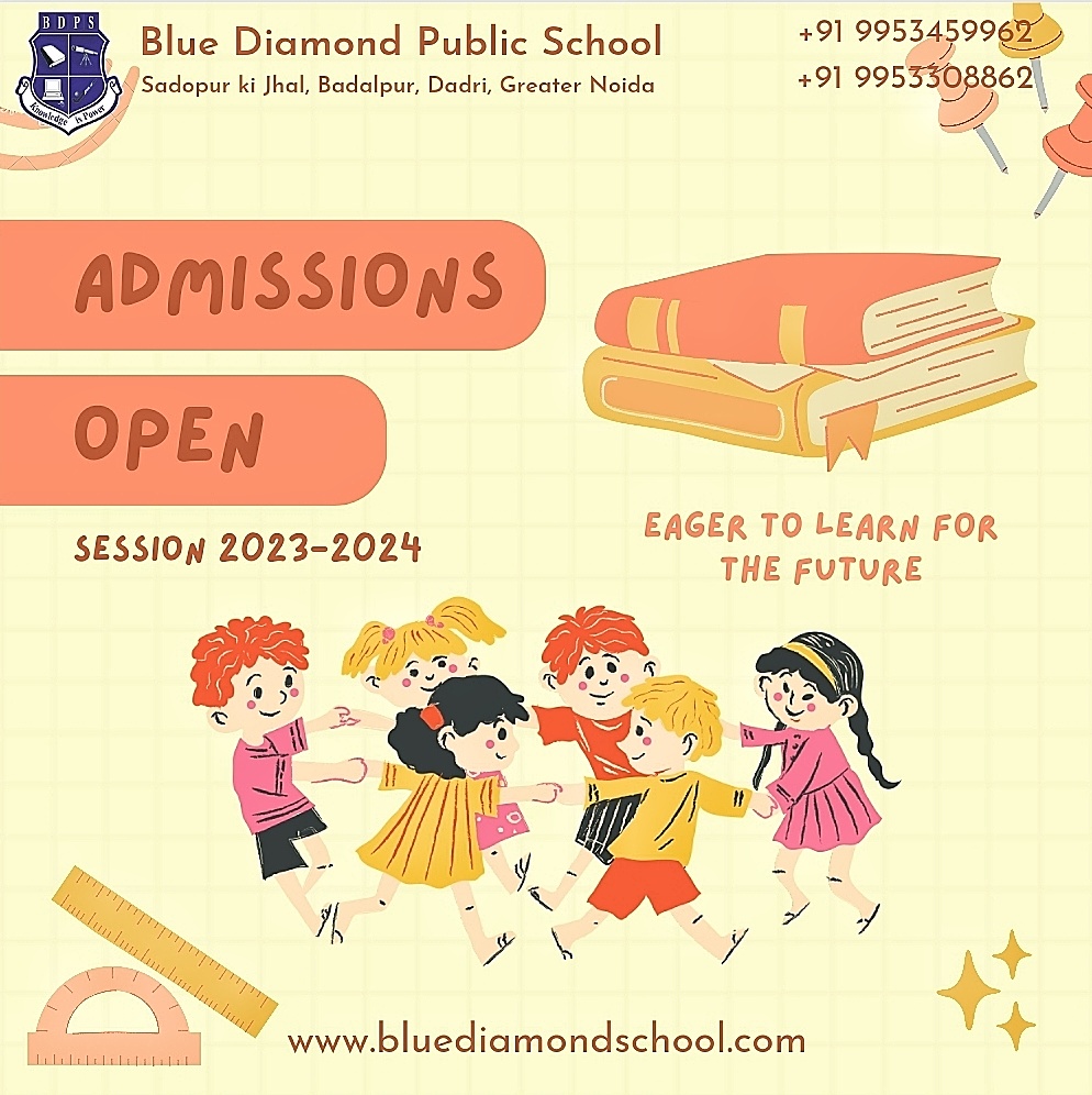 Click the link below to #register for the #admission in the new #academic session of 2023-24.

lnkd.in/gZ_HpMzd

#schools #schooladmission #nurseryschool #nurseryadmissions

#schooladmissions2023 #culture #bluediamondpublicschool #greaternoida #nurseryadmissions #Dadri