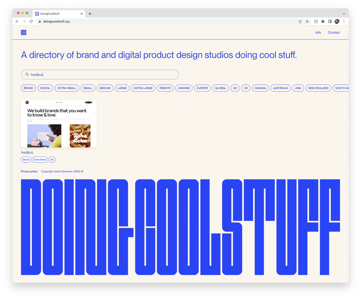 Ok cool!! We were featured on doing cool stuff :-)

doingcoolstuff.xyz